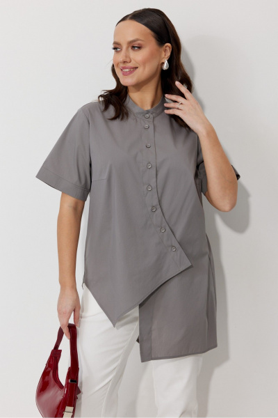 Блуза, брюки Mubliz 157 серый - фото 17