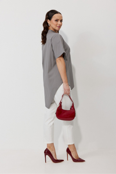 Блуза, брюки Mubliz 157 серый - фото 3