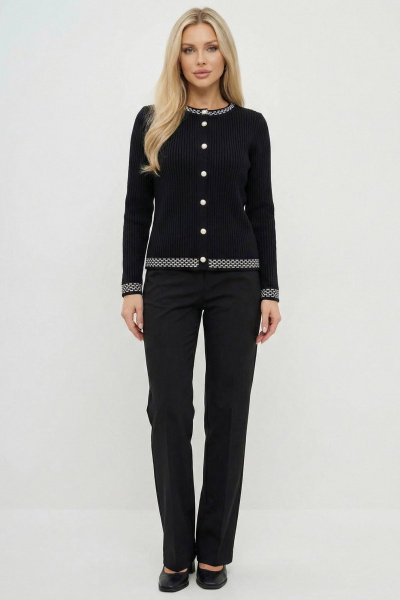 Жакет Belange 3420 темно-синий+белый - фото 5