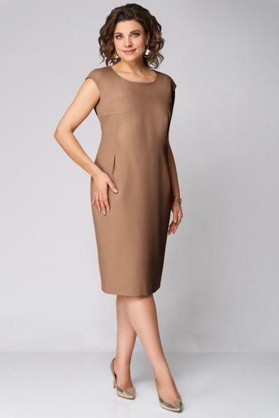 Жакет, платье Мишель стиль 1290 молочно-бежевый - фото 9