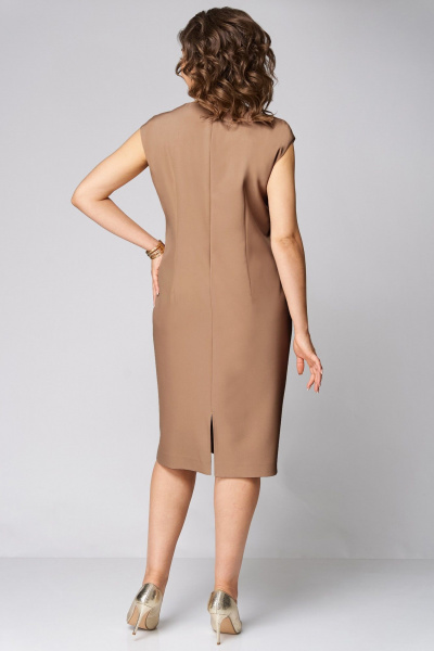 Жакет, платье Мишель стиль 1290 молочно-бежевый - фото 11
