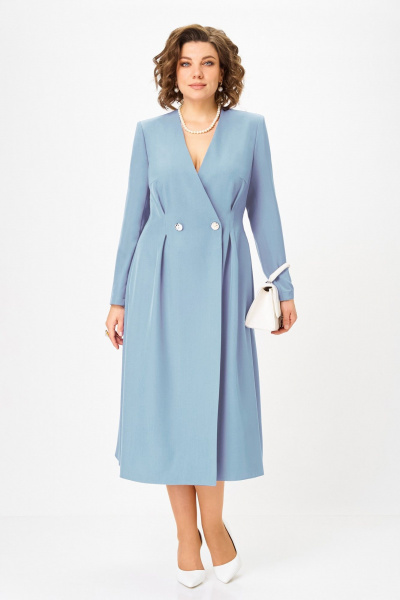Платье Lady Secret 26317 голубой - фото 6