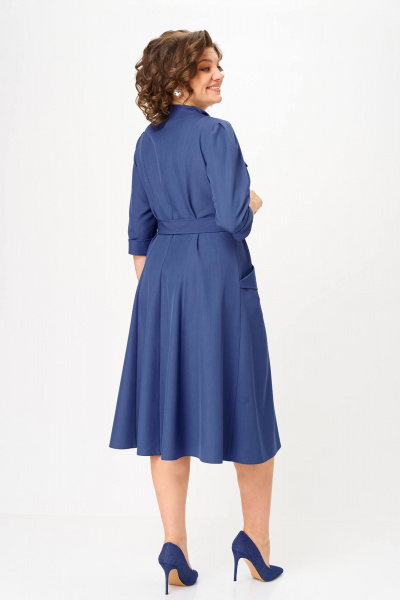 Платье Anastasia 1318.1 синий - фото 6