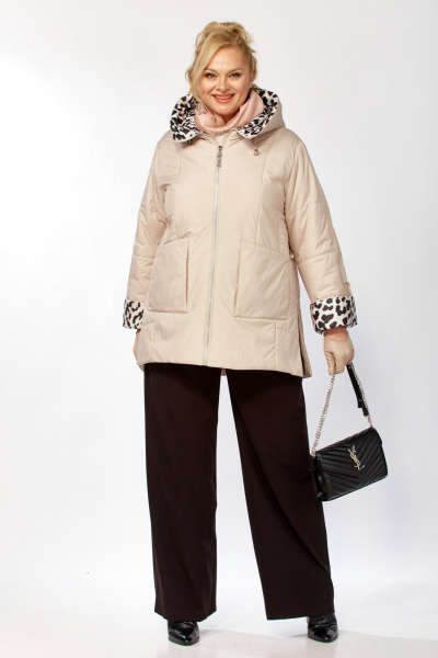 Куртка Shetti 2215 беж - фото 1