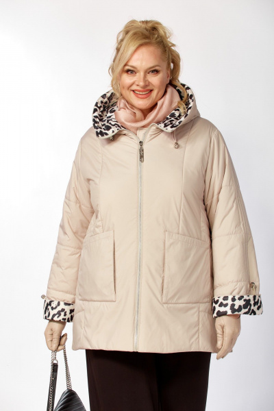 Куртка Shetti 2215 беж - фото 7