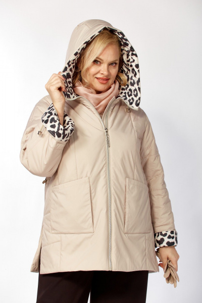 Куртка Shetti 2215 беж - фото 6