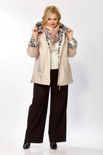 Куртка Shetti 2215 беж - фото 3