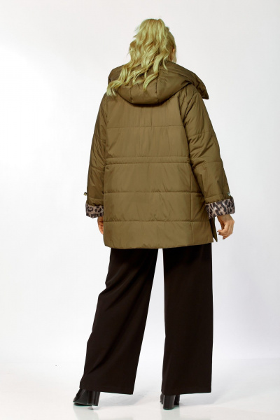 Куртка Shetti 2215 хаки - фото 9
