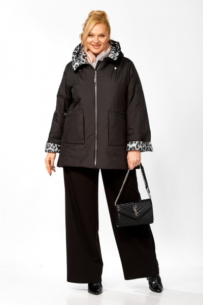 Куртка Shetti 2215 черный - фото 6