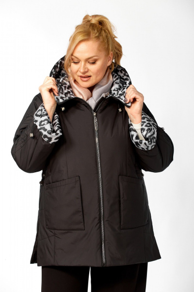 Куртка Shetti 2215 черный - фото 5