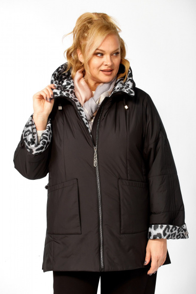 Куртка Shetti 2215 черный - фото 4
