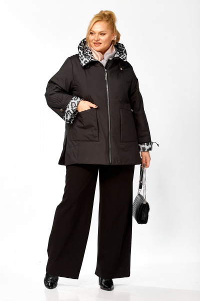 Куртка Shetti 2215 черный - фото 2