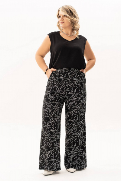 Блуза, брюки, жакет Algranda А4133 - фото 13