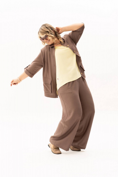 Блуза, брюки, жакет Algranda А4143 - фото 3