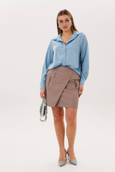 Юбка Anelli 1817 капучино - фото 8