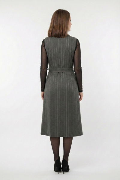 Сарафан Соджи 699 серый - фото 4