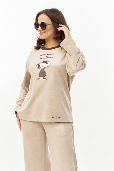 Джемпер AVE RARA 2264 пудра - фото 1