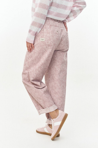 Брюки AVE RARA 4163/1 пыльно-розовый_мрамор - фото 2