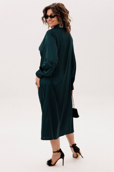 Платье Anelli 1832 глубоководный_зеленый - фото 8
