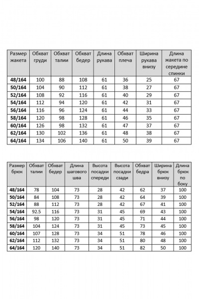 Брюки, жакет Karina deLux M-1407 бордо - фото 6