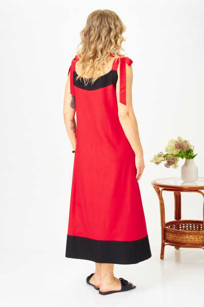 Сарафан AVA fashion М-185 красный - фото 8
