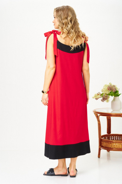 Сарафан AVA fashion М-185 красный - фото 7