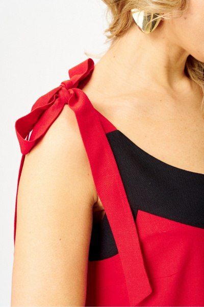 Сарафан AVA fashion М-185 красный - фото 6