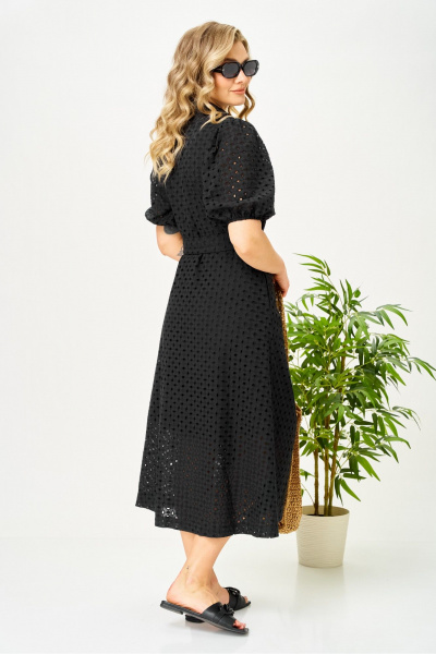 Платье AVA fashion М-187 черный - фото 9