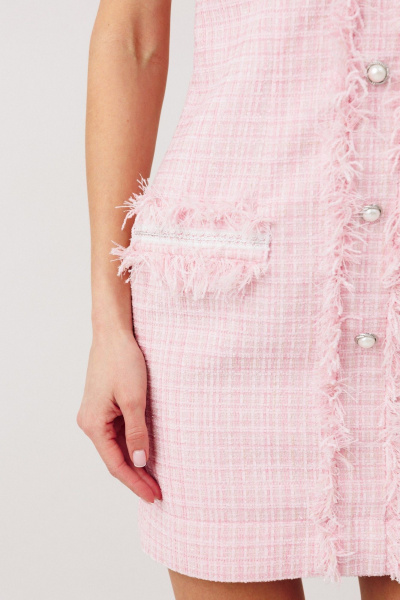 Платье V&N Fashion 1125 розовый - фото 5