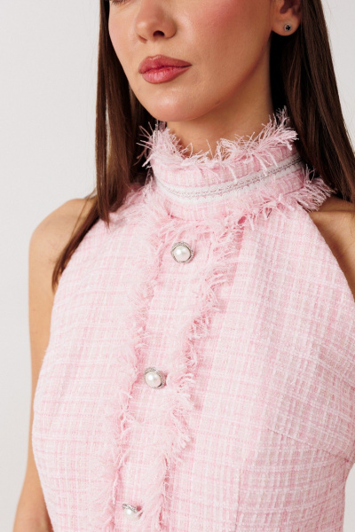 Платье V&N Fashion 1125 розовый - фото 4