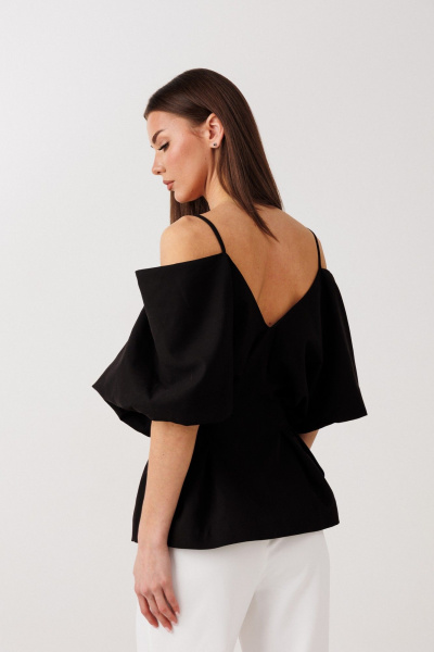 Блуза V&N Fashion 1126 черный - фото 7