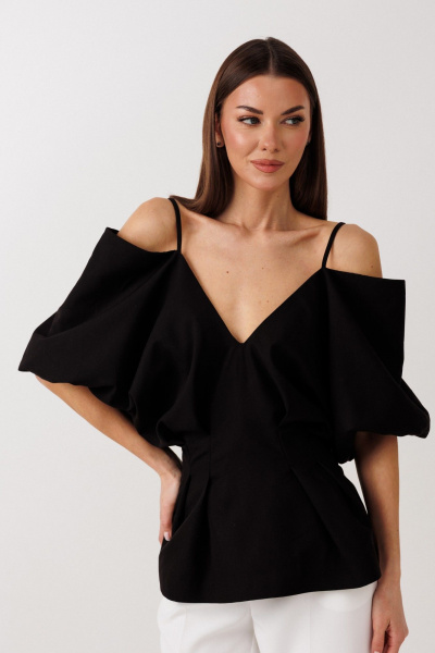 Блуза V&N Fashion 1126 черный - фото 1