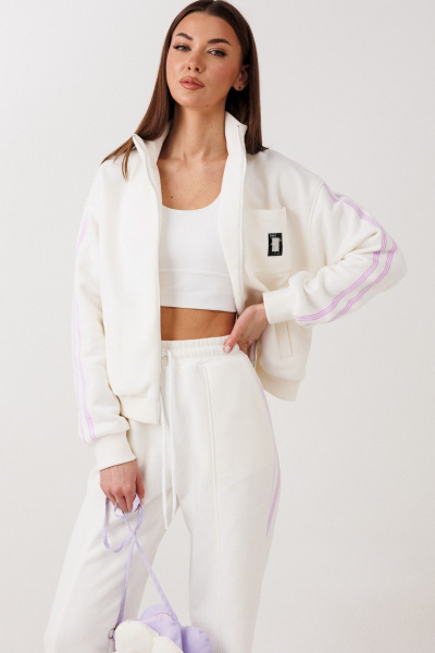 Джемпер V&N Fashion 1127 белый - фото 6