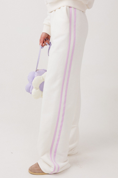 Брюки V&N Fashion 1128 белый - фото 8