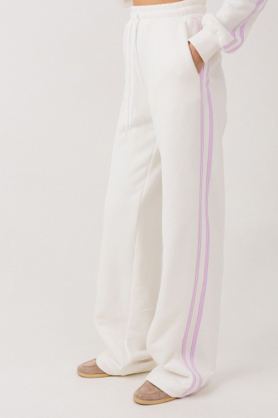 Брюки V&N Fashion 1128 белый - фото 5