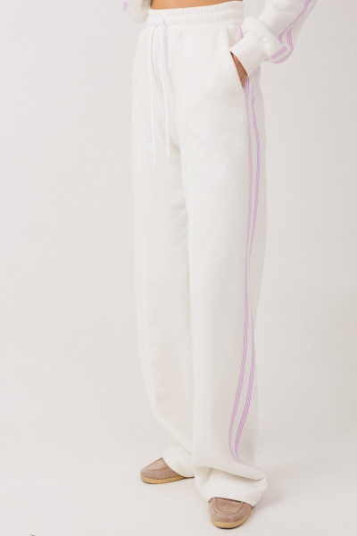 Брюки V&N Fashion 1128 белый - фото 3