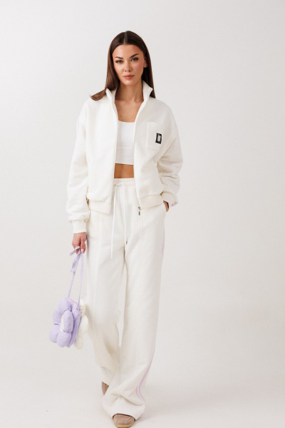 Джемпер V&N Fashion 1129 белый - фото 12