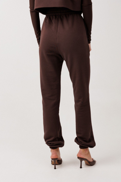 Брюки, жакет, лонгслив V&N Fashion 1130 коричневый - фото 10