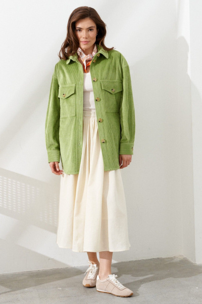 Рубашка C. of PAPAYA NEW 1767 оливковый - фото 3