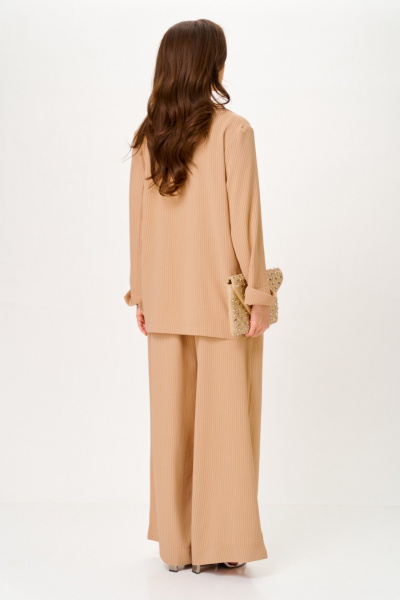 Брюки, жакет Michel chic 1446 бежевый - фото 5