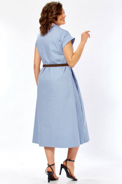 Платье Celentano lite 5085 голубой - фото 8