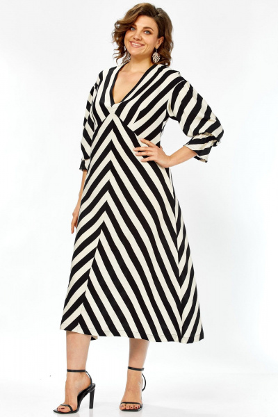 Платье Celentano lite 5084 полоска - фото 4