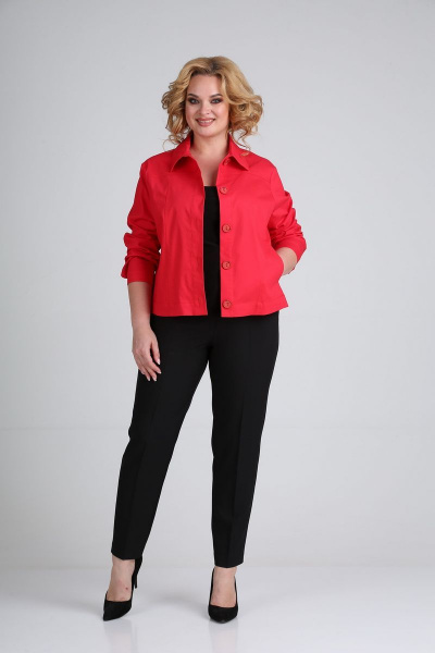 Жакет Диомант 1700 красный - фото 2