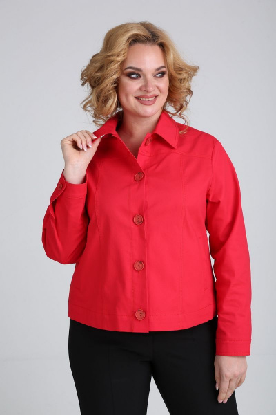 Жакет Диомант 1700 красный - фото 1