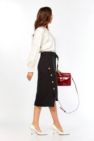 Юбка Taita plus 2606 черный - фото 6