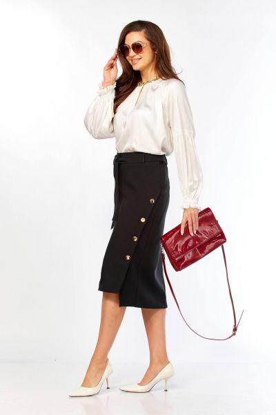 Юбка Taita plus 2606 черный - фото 4