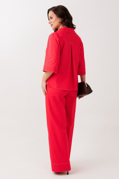 Брюки, жакет Mubliz 329 красный - фото 10