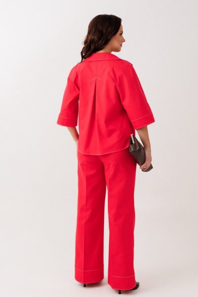 Брюки, жакет Mubliz 329 красный - фото 9