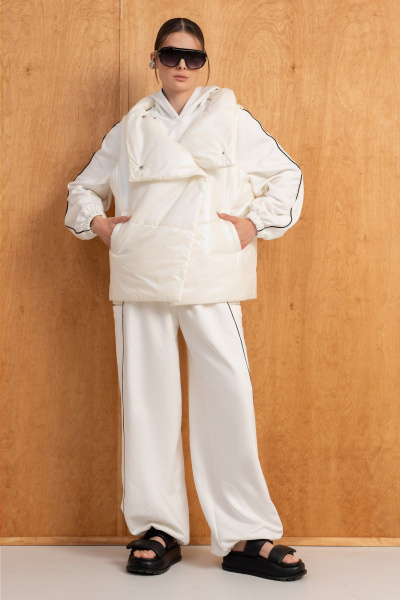 Жилет Luna 287 молоко - фото 4