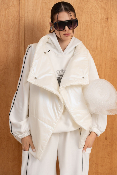 Жилет Luna 287 молоко - фото 2